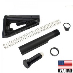 Mil-Spec Buffer Tube Assembly w/ Rogers Super-Stoc Deluxe for AR-10, .308